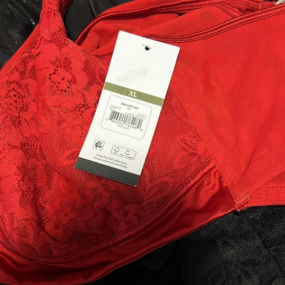 Sofia Intimates x Sofia Vergara, Soft Cup Lace Plunge Bra NWT 🤩 Size XL ❤️ ❤️ - Picture 12 of 13